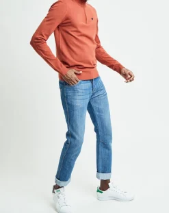 Homme Kaporal 5 Pull Ada terracotta