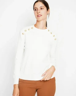 Femme Assuili Pull Adeline naturel