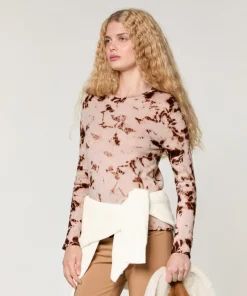 Online Rodier Pull Alina en Laine mélangée beige
