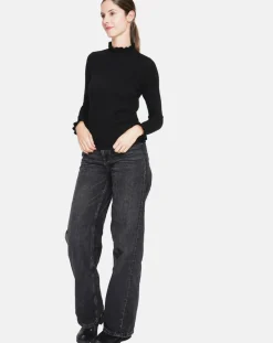 Femme Assuili Pull Alix noir