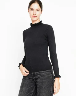 Femme Assuili Pull Alix noir