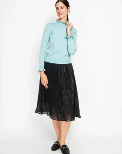 Clearance Assuili Pull Alix turquoise