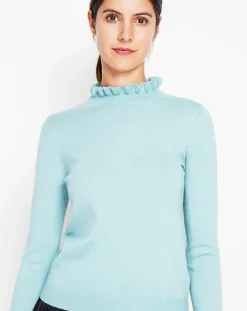 Clearance Assuili Pull Alix turquoise