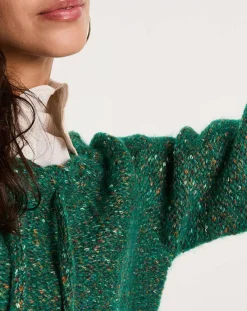 Best Manoush Pull Bonbon vert gazon