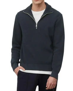 New Marc O'Polo Pull Camioneur Cotelé bleu marine