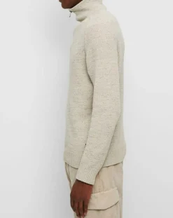 Homme Marc O'Polo Pull camionneur chenille écru