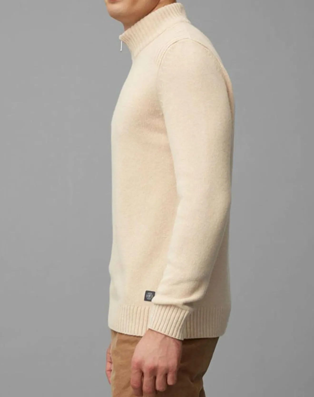 Sale Marc O'Polo Pull Camionneur en Laine & Coton écru