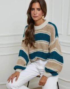 Femme L'Armoire de Suzette Pull Charlotte canard