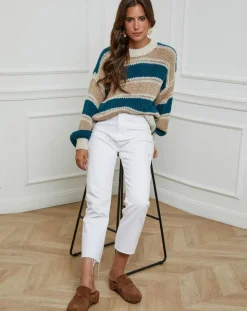 Femme L'Armoire de Suzette Pull Charlotte canard