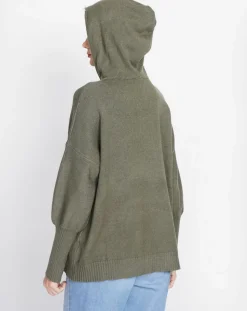 Femme Assuili Pull Clara kaki