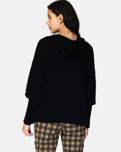 Femme Assuili Pull Clara noir