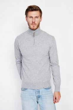 Homme C&Jo Pull col camionneur flanelle