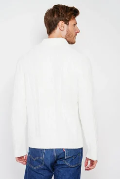 Best C&Jo Pull col châle naturel