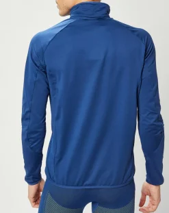 Odlo Pull col zippé Berra bleu