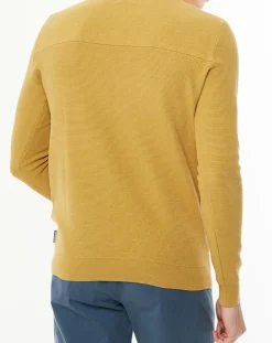 Hot Harris Wilson Pull Dalton jaune foncé