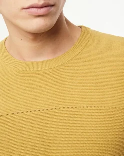 Hot Harris Wilson Pull Dalton jaune foncé