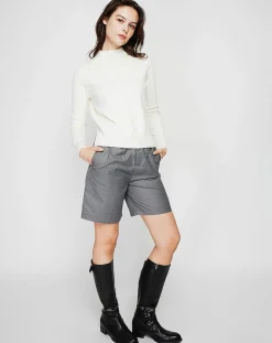 Femme Cachemire & Jo Pull Emilie naturel