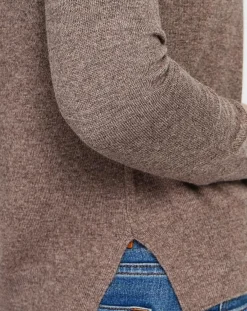 New Cachemire & Jo Pull Emilie taupe