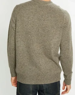 Best Galeries Lafayette Pull en Cachemire & Laine Meps col rond gris