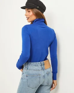 Online Soft Cashmere Pull en Cachemire mélangé Heloise royal