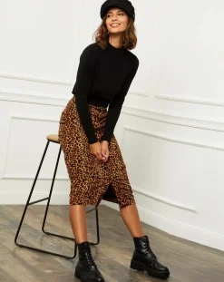 Femme Soft Cashmere Pull en Cachemire mélangé Louna noir