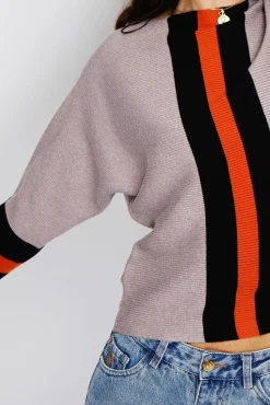 Clearance Assuili Pull en Cachemire mélangé ras du cou désert