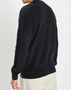 Hot Marc O'Polo Pull en Coton & Lin bleu marine