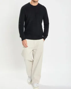 Hot Marc O'Polo Pull en Coton & Lin bleu marine