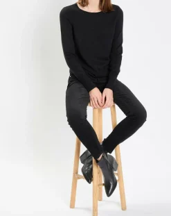 Femme Marc O'Polo Pull en Coton, Laine & Alpaga mélangés Basique noir