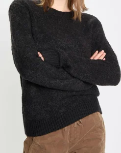 Femme Marc O'Polo Pull en Laine & Alpaga mélangés noir