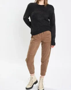 Femme Marc O'Polo Pull en Laine & Alpaga mélangés noir