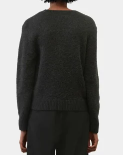 Femme Marc O'Polo Pull en Laine & Alpaga mélangés noir