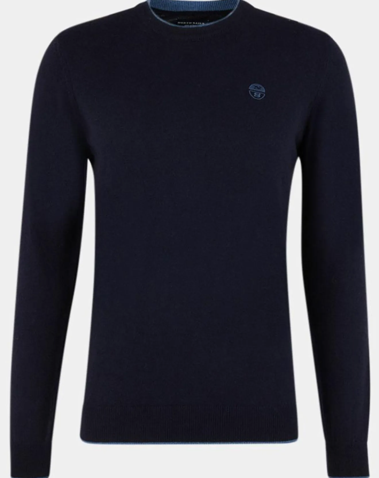 Homme North Sails Pull en Laine & Cachemire mélangés col rond bleu marine