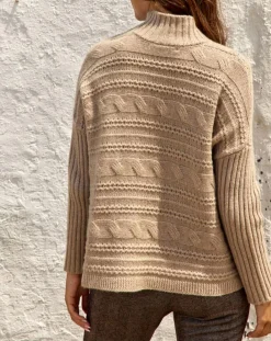 Best Lauren Vidal Pull en Laine & Cachemire Nox sable