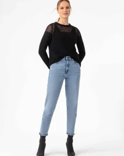 Femme Indies Pull en Laine & Mohair mélangés Cleo noir