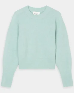 Femme Marc O'Polo Pull en Laine mélangée & Alpaga bleu clair