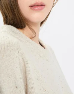 Discount Marc O'Polo Pull en Laine mélangée écru