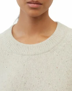 Discount Marc O'Polo Pull en Laine mélangée écru