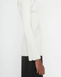 Femme Zapa Pull en Laine mélangée Nelia écru