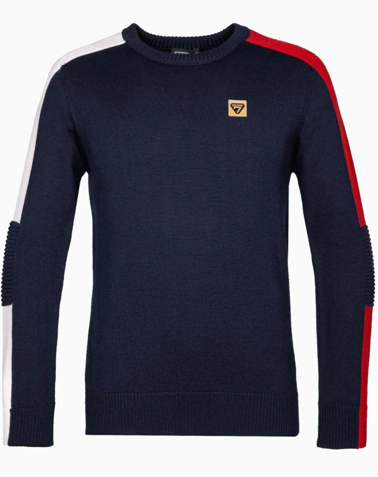 Homme Degré 7 Pull en Laine mélangée Nera bleu nuit