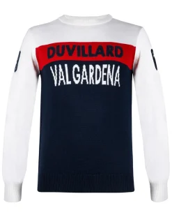 Outlet Duvillard Pull en Laine mélangée Pascal blanc