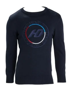 Sale Duvillard Pull en Laine mélangée Paul Hd bleu marine