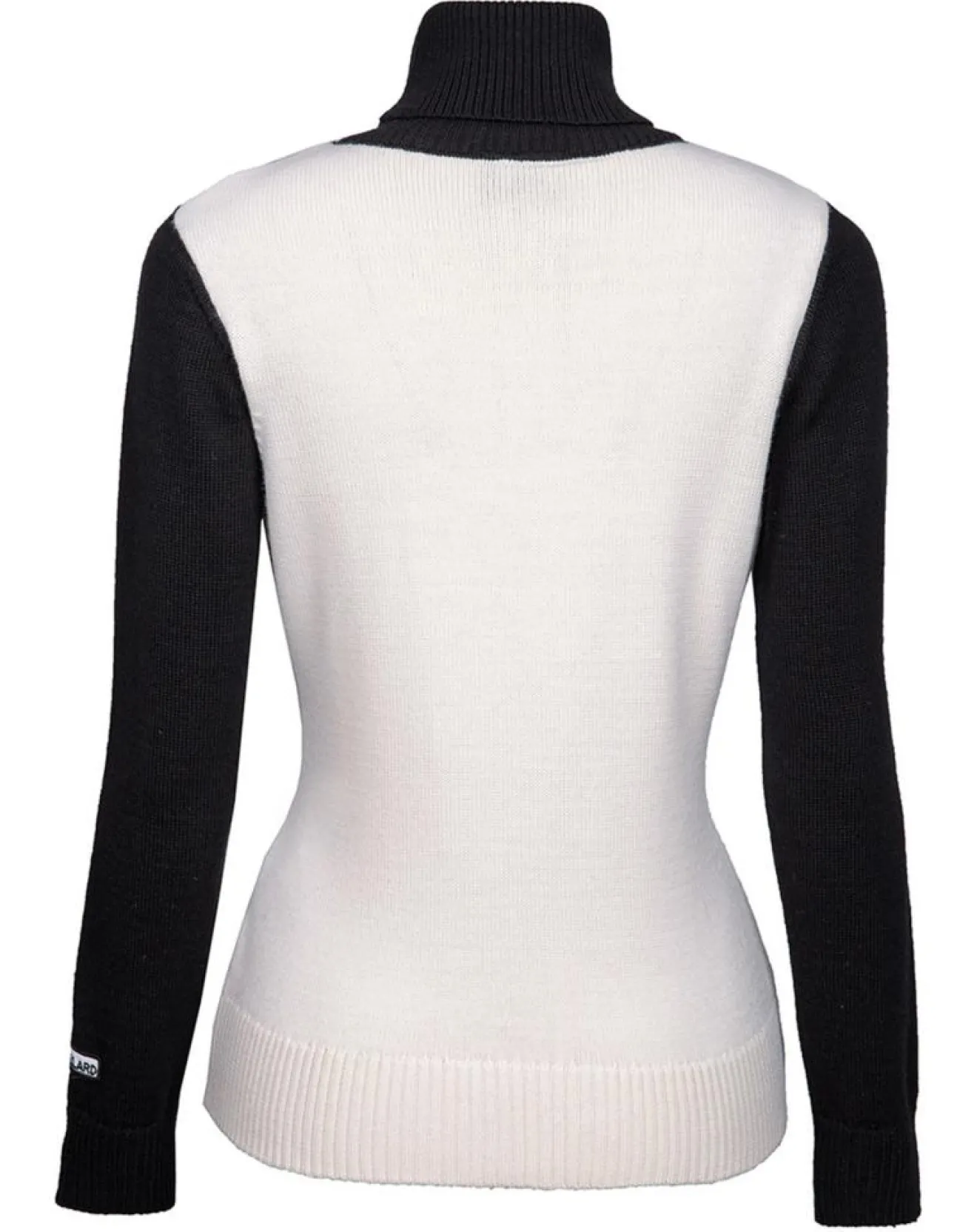 Femme Duvillard Pull en Laine mélangée Pauline Hd blanc/noir