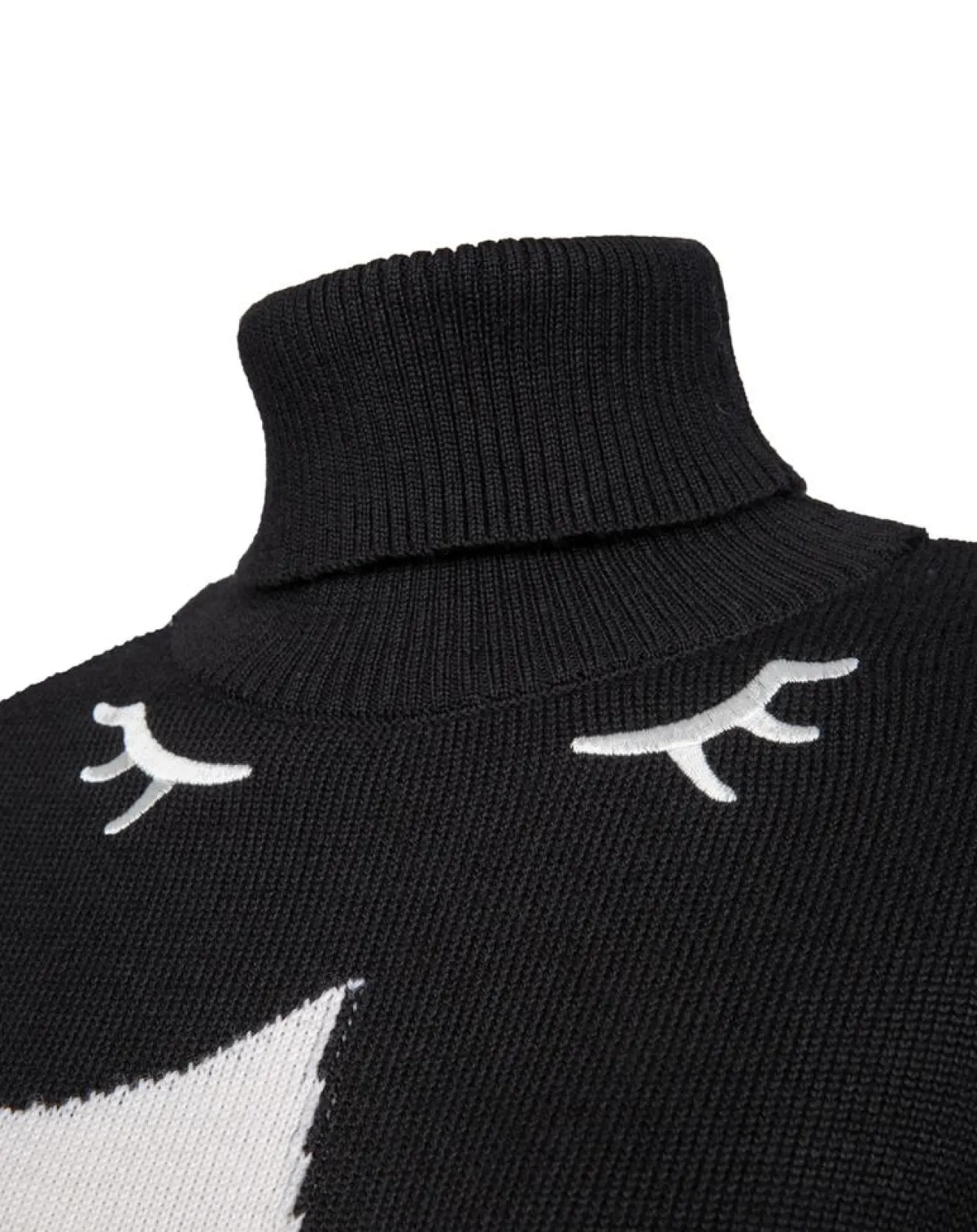 Femme Duvillard Pull en Laine mélangée Pauline Hd blanc/noir