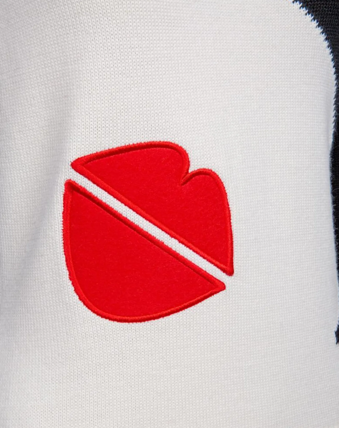 Femme Duvillard Pull en Laine mélangée Pauline Hd blanc/noir