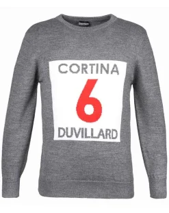Sale Duvillard Pull en Laine mélangée Philip gris