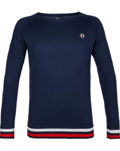 Homme Duvillard Pull en Laine mélangée Pierre bleu nuit