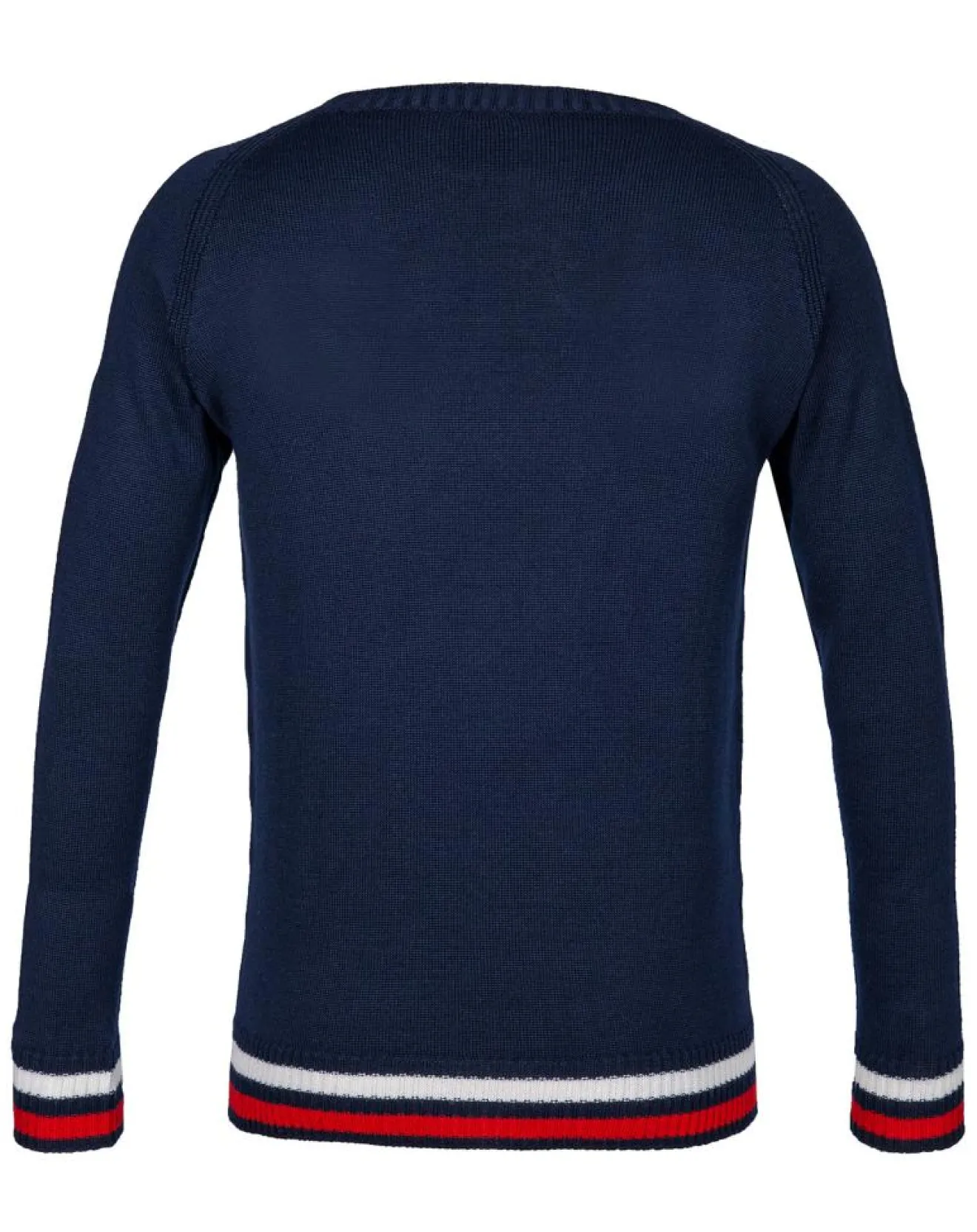 Homme Duvillard Pull en Laine mélangée Pierre bleu nuit