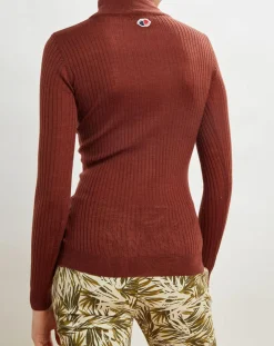 Clearance La Petite Francaise Pull en Laine mélangée Prestige noisette