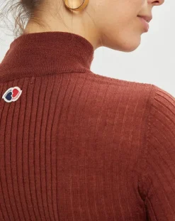 Clearance La Petite Francaise Pull en Laine mélangée Prestige noisette